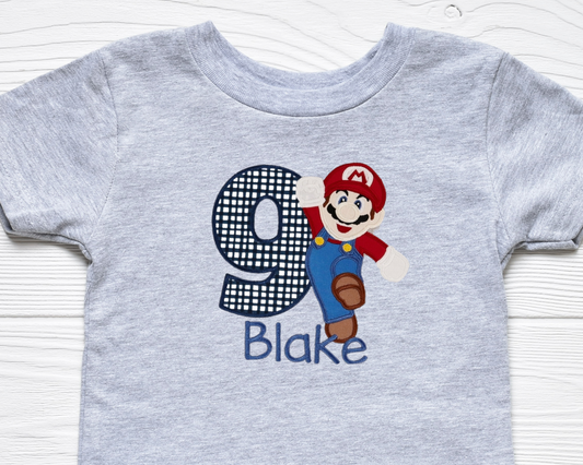 Mario Birthday Shirt