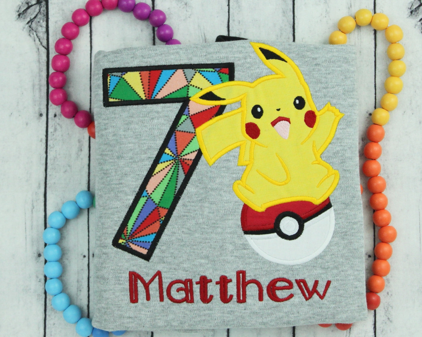 Pikachu Birthday Shirt