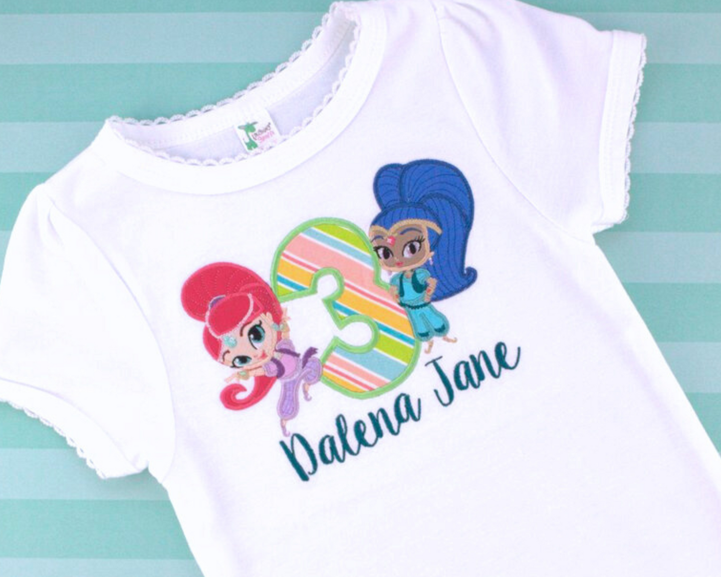 Shimmer & Shine Birthday Shirt