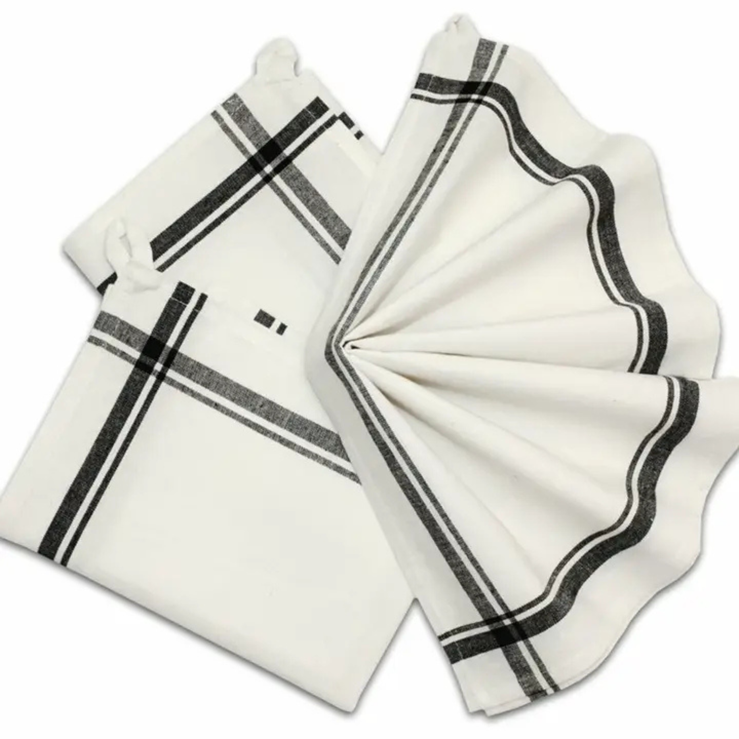 Naughty Chickens Embroidered Kitchen Towel