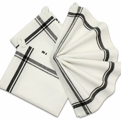 Naughty Chickens Embroidered Kitchen Towel