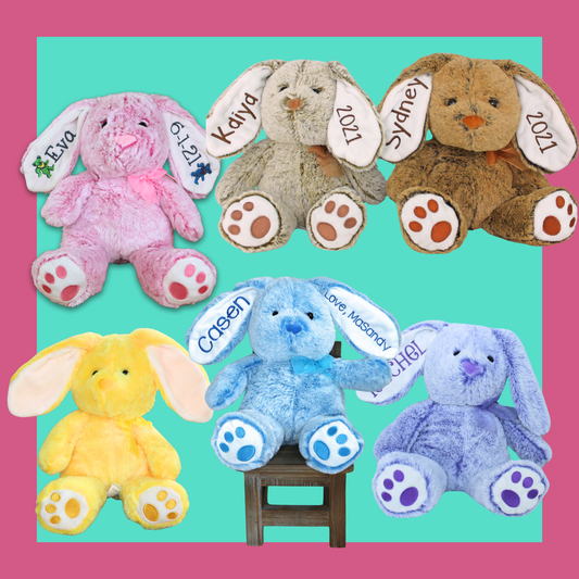 Personalized, Snuggly Bunny