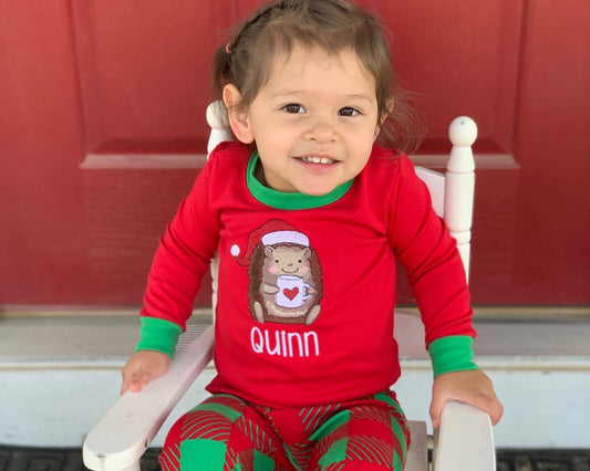 PRE-ORDER ONLY * Kids HOLIDAY GOWN! 2025 * RTS mid-November * Red Green Stripe