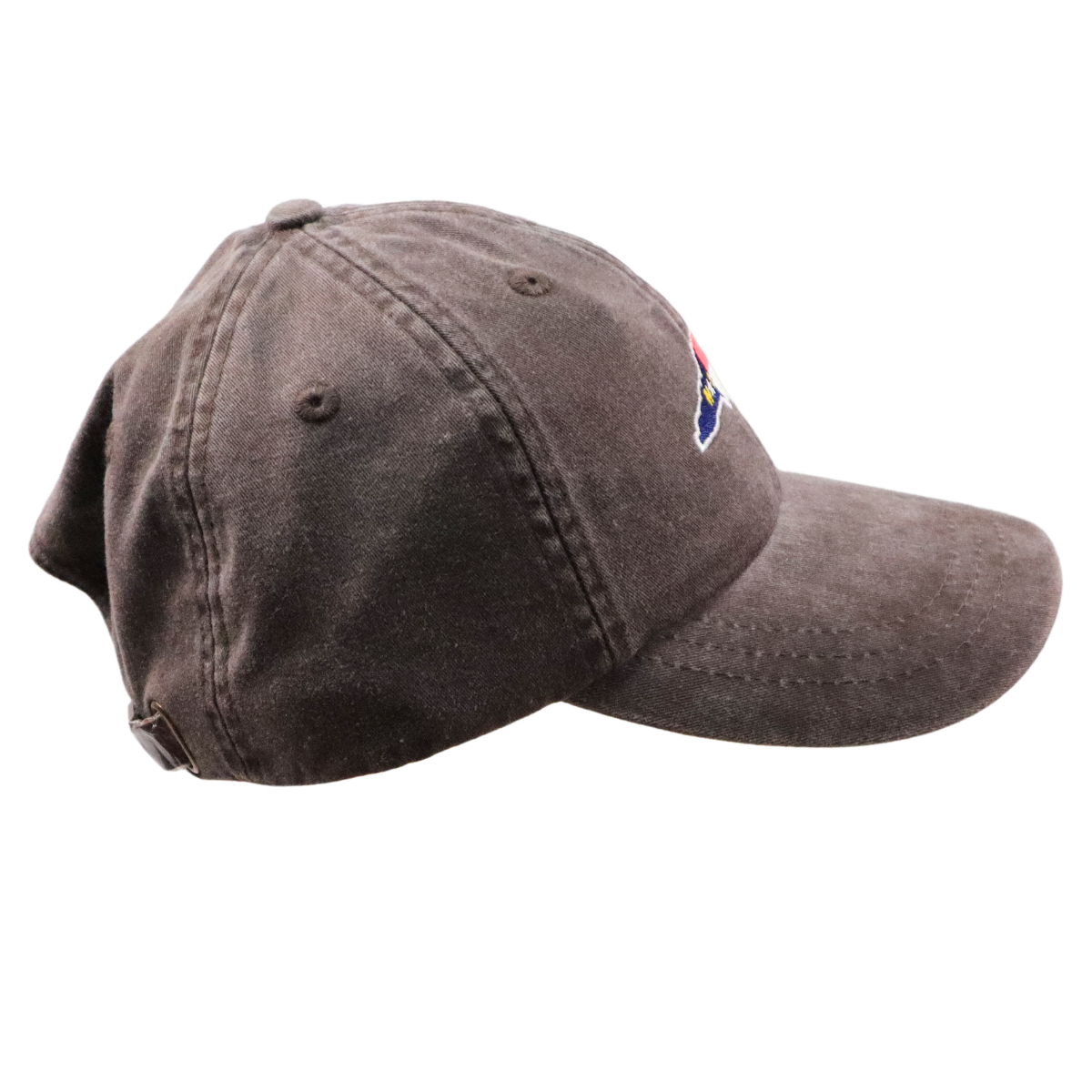Embroidered Hat * NC Flag Design * Espresso