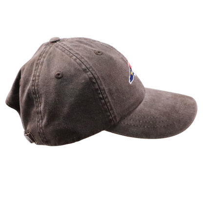Embroidered Hat * NC Flag Design * Espresso