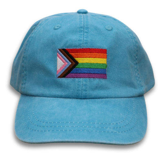 Embroidered Hat, Pride Flag