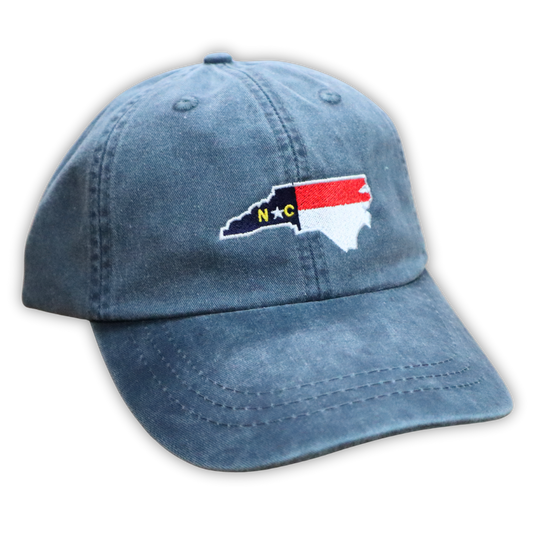 Embroidered Hat * NC Flag Design