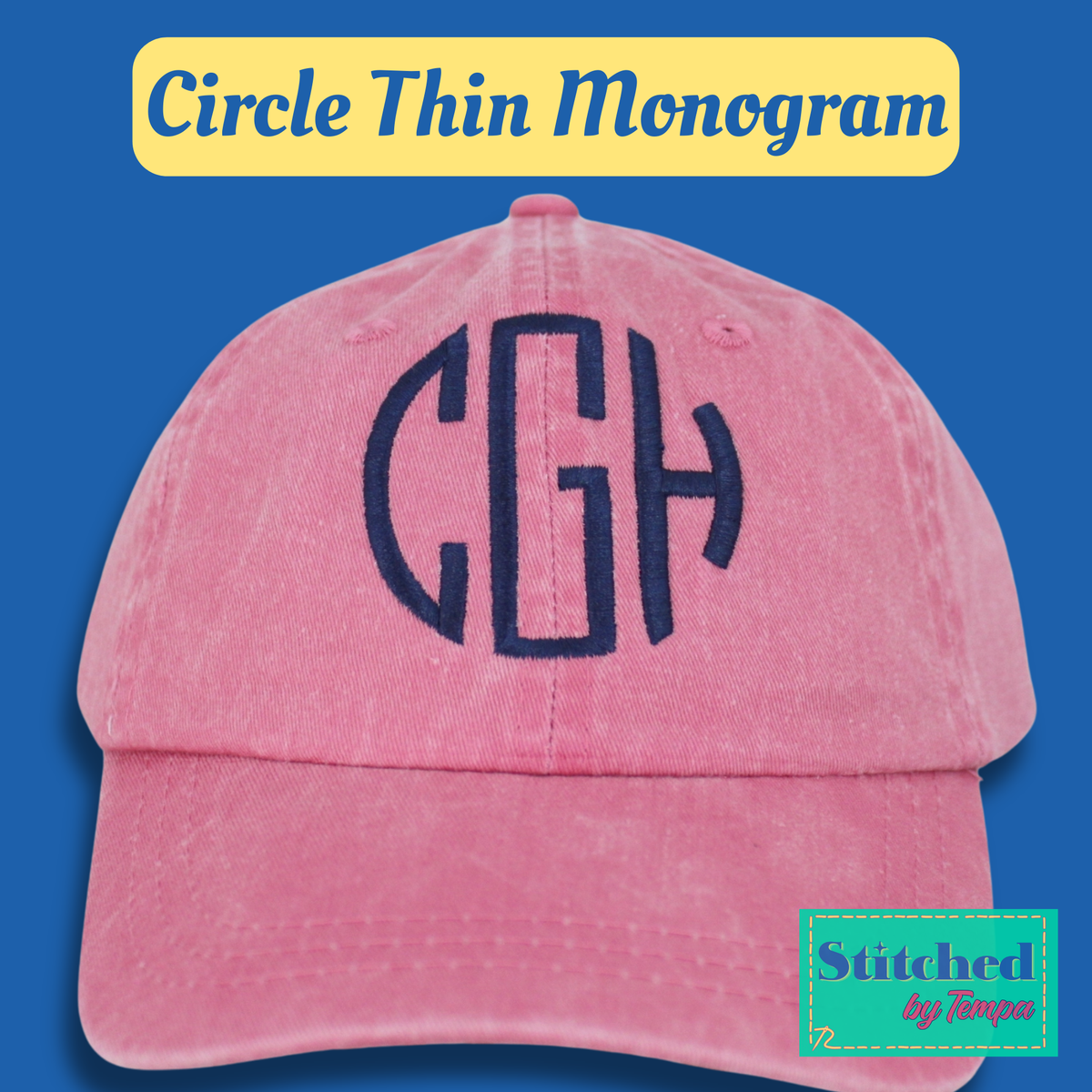 Radial Monogram Examples Monograms Available – Stitched by Tempa