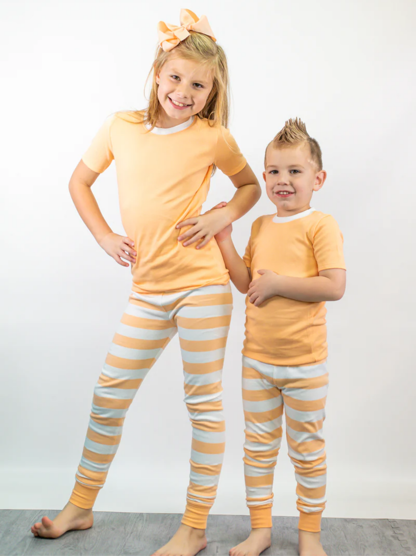 Jack-O-Lantern Pajamas (Peach color)