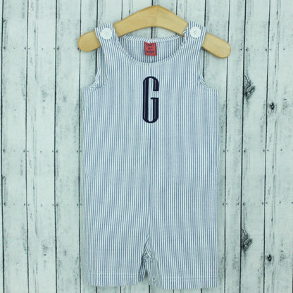 Seersucker Rompers