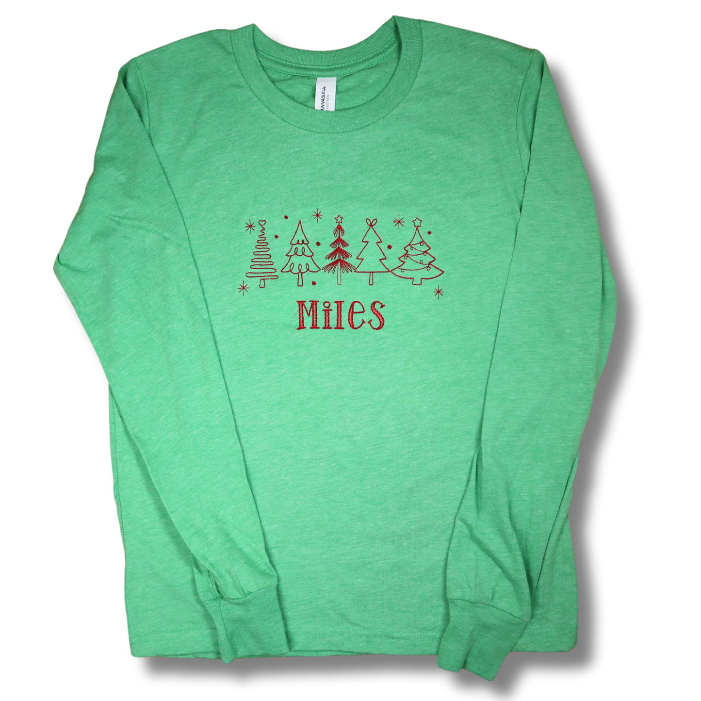 Kids Shirt Christmas Trees