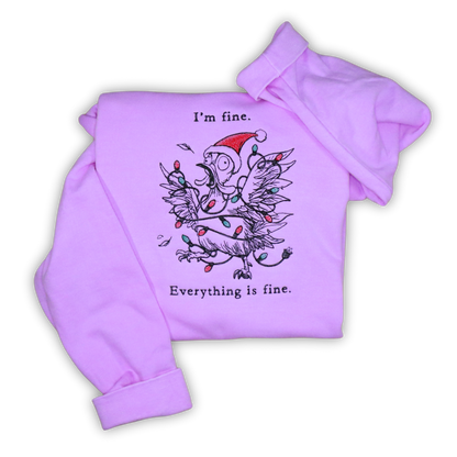 Custom Embroidered Sweatshirt (incl 8x8 design or multi-step)