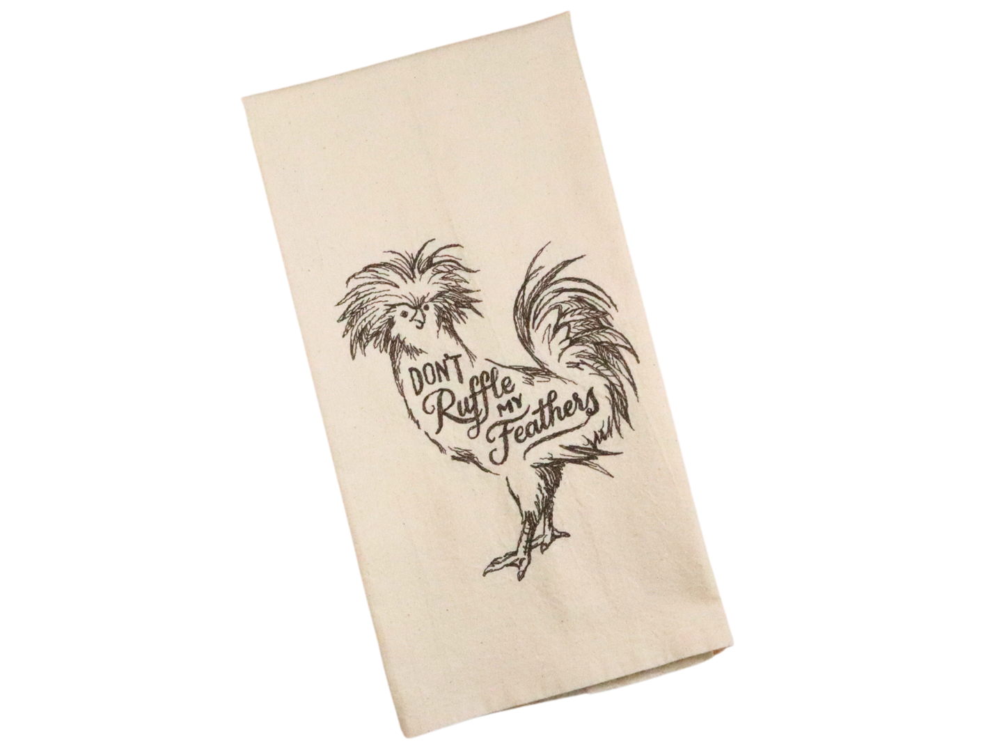 Ruffled Feathers Chicken Hand Towel