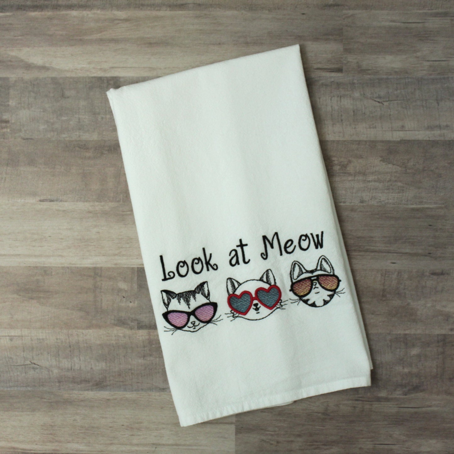 Don't Have Anything Nice to say Machine embroidered Hand Towel