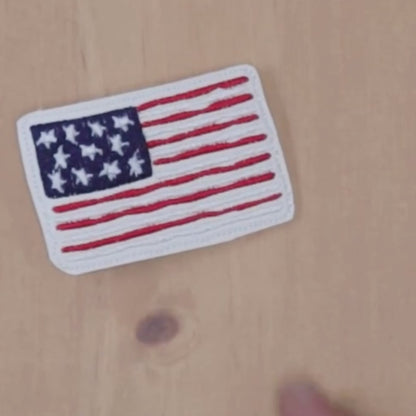 Embroidered Flag Pin