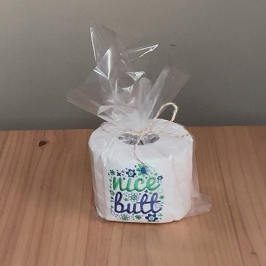 Nice Butt, Embroidered Toilet Paper Roll