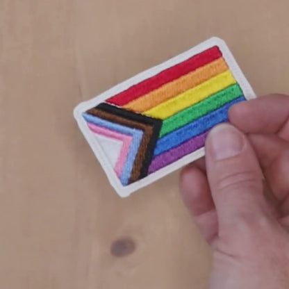 Embroidered Flag Pin